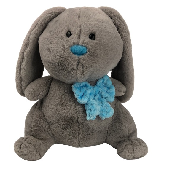 Bunny Blue Bow Plush 16' - Picture 1 of 5